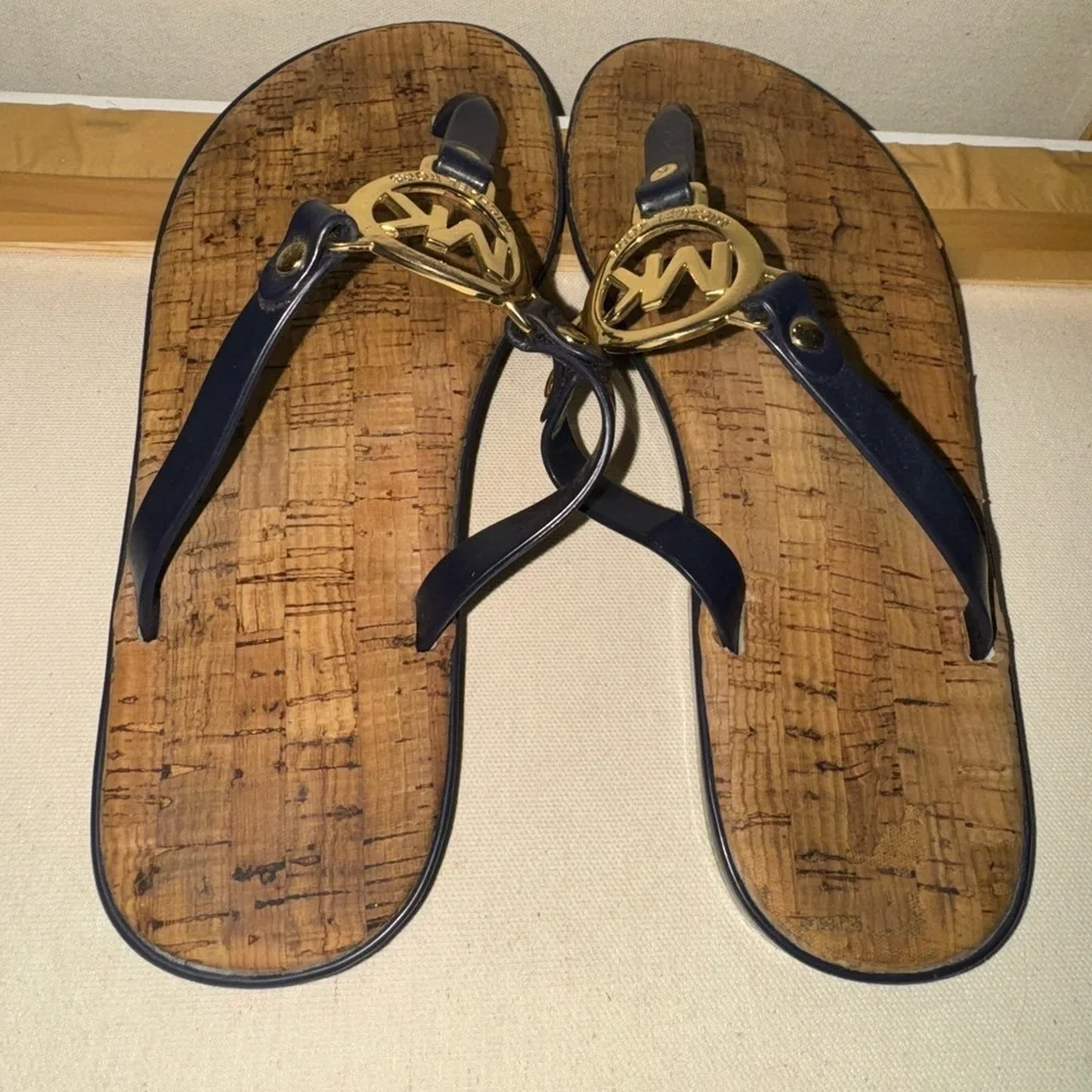Michael Kors Blue Sandals